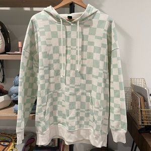 Target Checkered Hoodie